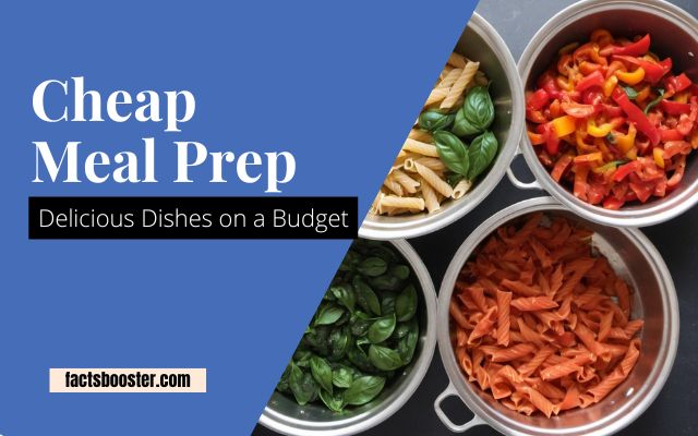 Cheap Meal Prep: 8 Delicious Dishes on a Budget