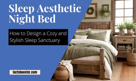 Sleep Aesthetic Night Bed