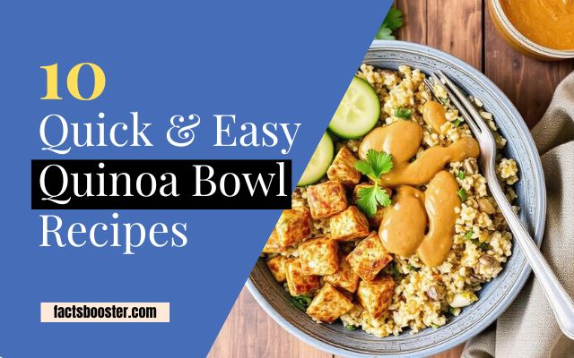 10 Quick & Easy Quinoa Bowl Recipes