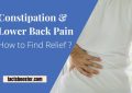 Constipation and Lower Back Pain