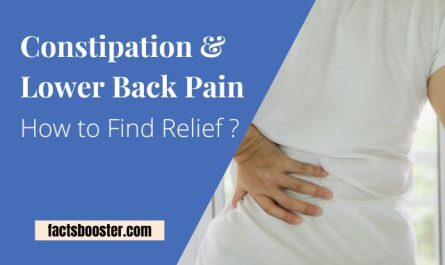 Constipation and Lower Back Pain