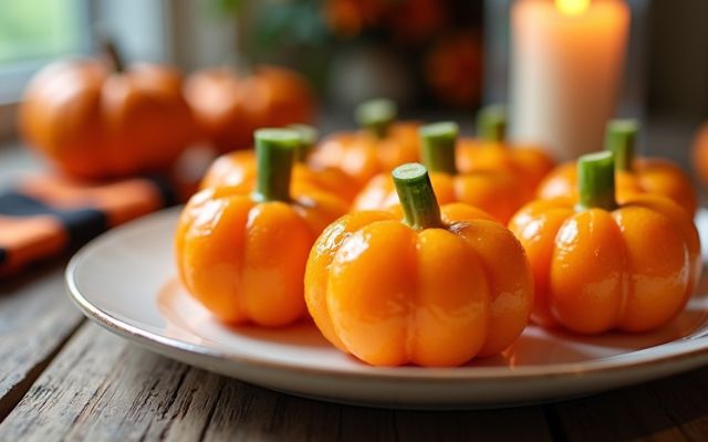 Mandarin Orange Pumpkins