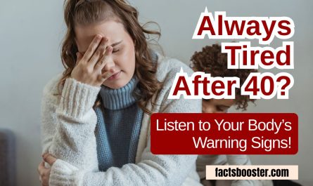 Always Tired After 40?