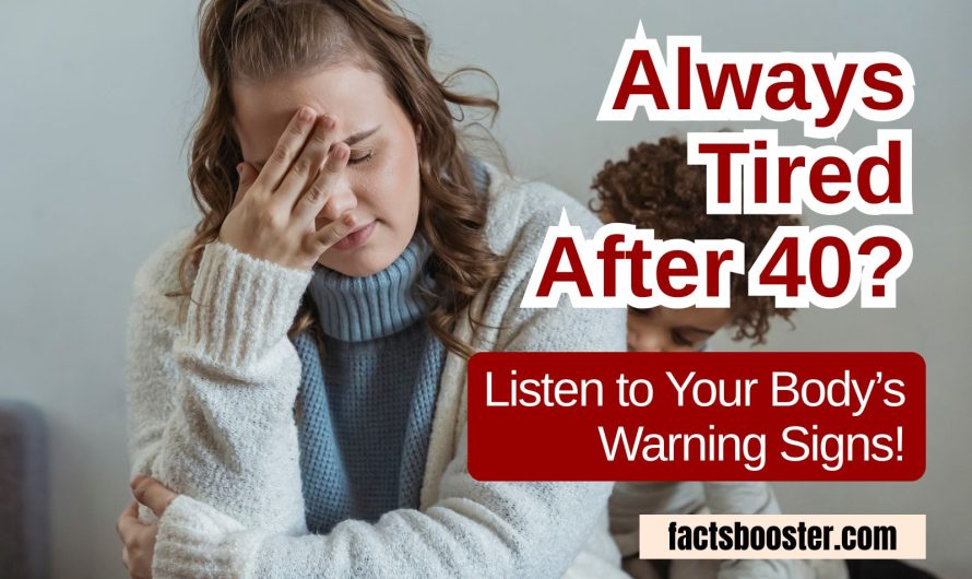 Always Tired After 40? Don’t Blame Age — Listen to Your Body’s Warning Signs