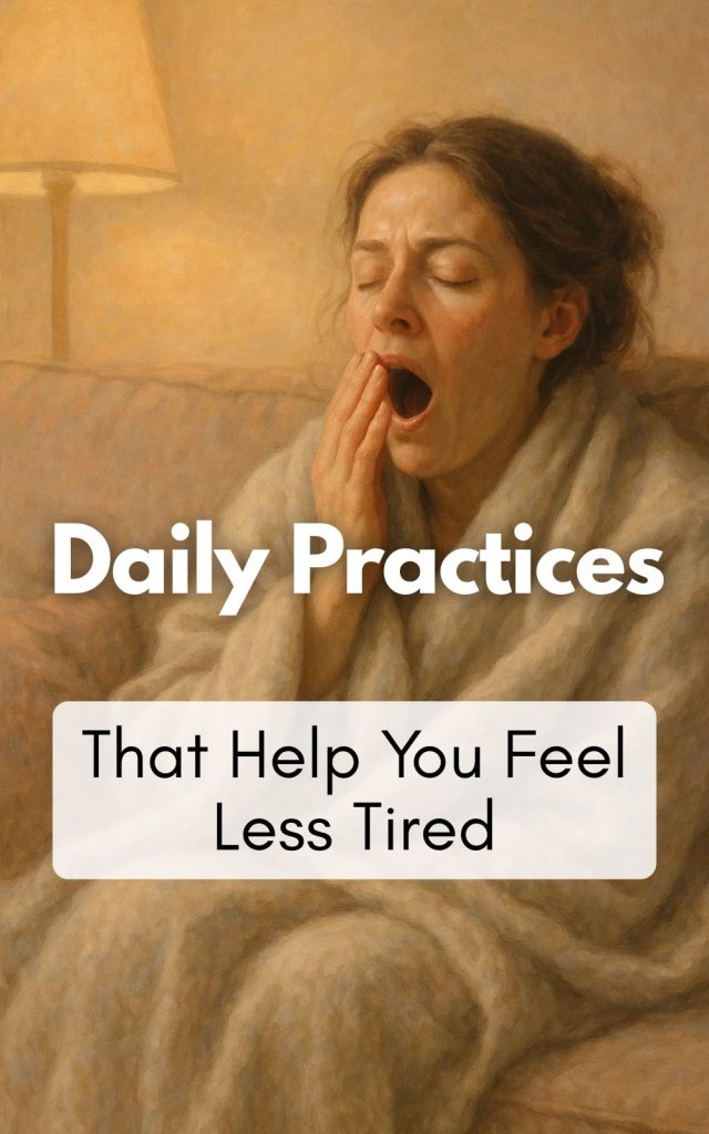 Daily Practices That Help You Feel Less Tired