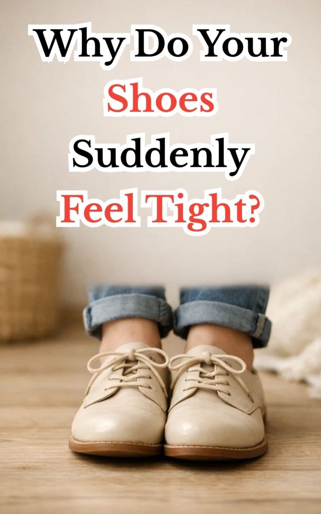 Why Do Your Shoes Suddenly Feel Tight?