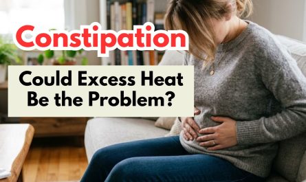 Constipation cause by excess heat