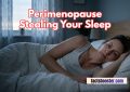 perimenopause and poor sleep