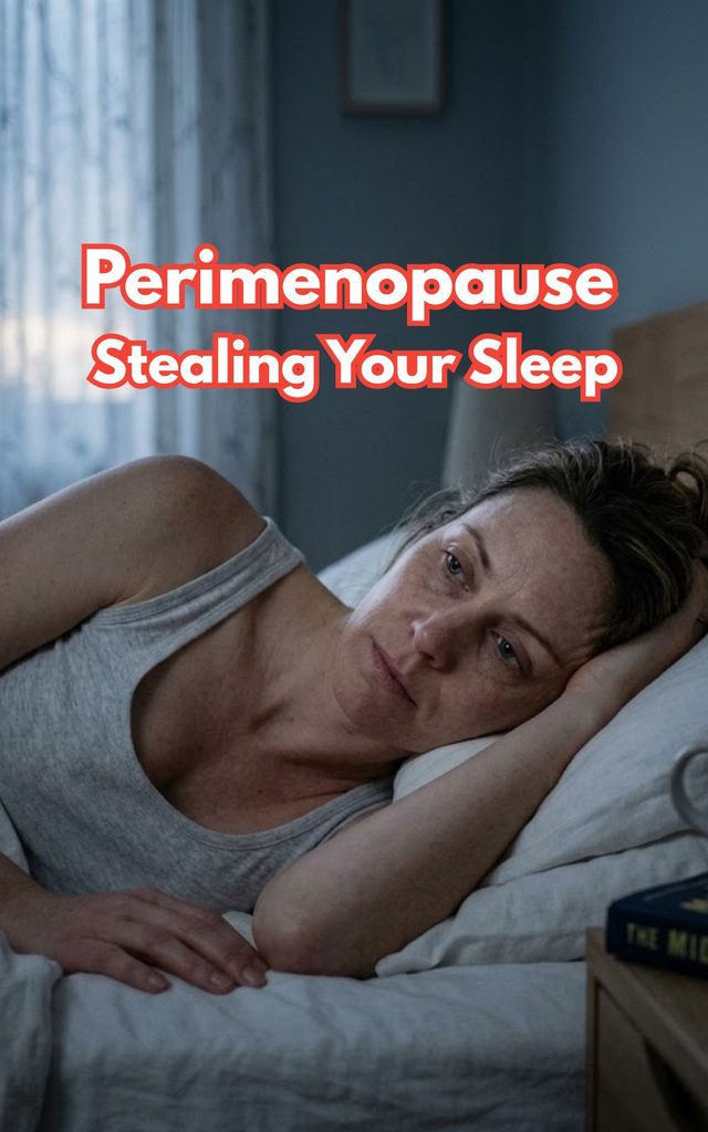 perimenopause and poor sleep